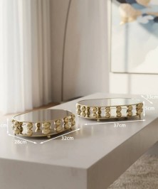 ZEYVE BONCUK OVAL 2-PIECE JARDINYER 22x30x8-28x36x8